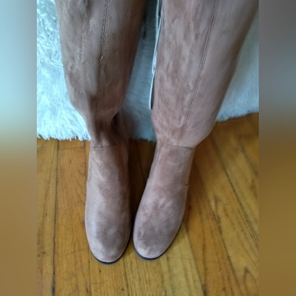 New women’s Sz 7 over the knee block heels boots - Picture 13 of 14